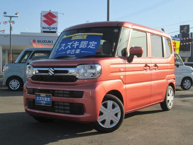 スペーシア　４ＷＤ(スズキ) ＨＹＢＲＩＤ　Ｘ　　４ＷＤ　スズキコネク 中古車画像