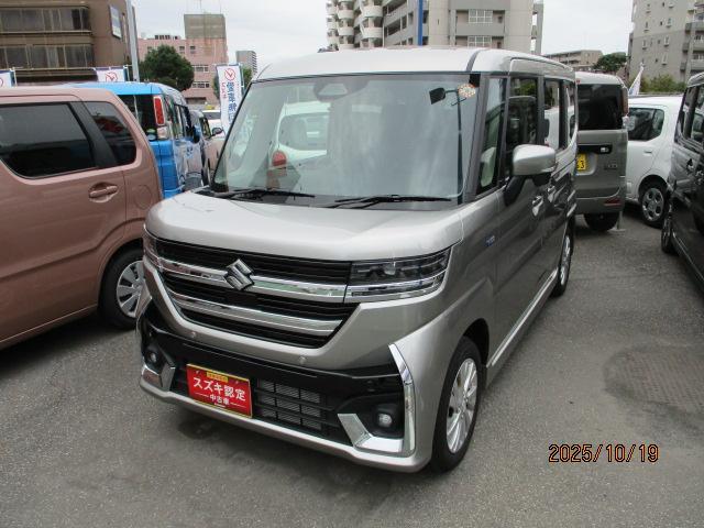 スペーシア　カスタム(スズキ) カスタム　ＨＹＢＲＩＤ　ＧＳ　禁煙元試乗 中古車画像