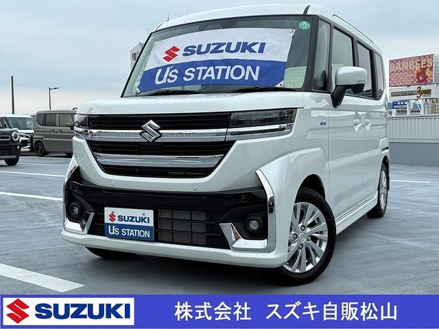 スペーシア　カスタム(スズキ) カスタム　ＨＹＢＲＩＤ　ＧＳ　全方位モニ 中古車画像