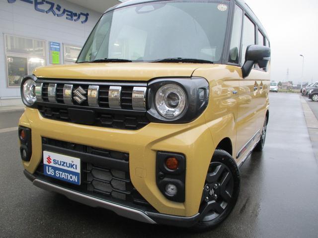 スペーシア　ギア　４ＷＤ(スズキ) ギア　ＨＹＢＲＩＤＸＺターボ　４ＷＤ前後 中古車画像