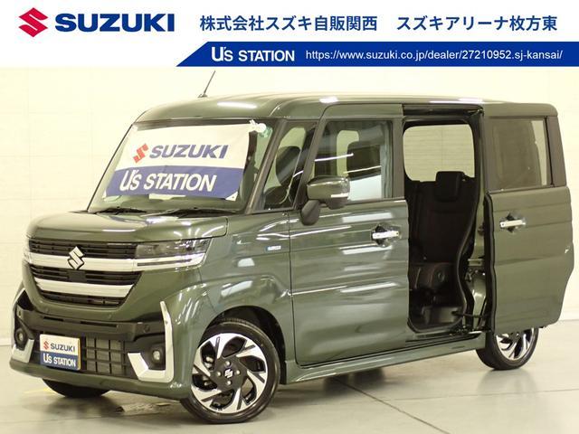 スペーシア　カスタム　４ＷＤ(スズキ) カスタム　ＨＹＢＲＩＤ　ＸＳターボ　フル 中古車画像