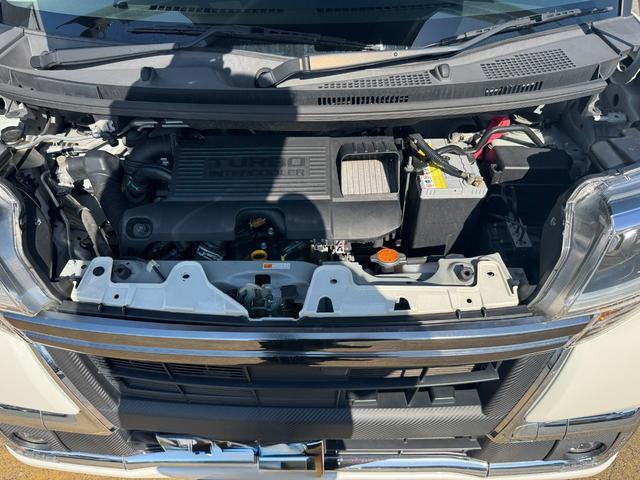 綺麗なエンジンルーム