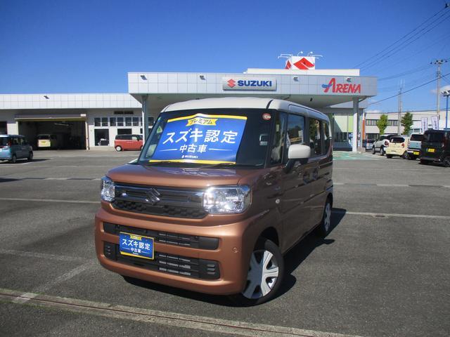 スペーシア　４ＷＤ(スズキ) ＨＹＢＲＩＤ　Ｘ　４ＷＤ　全方位カメラ 中古車画像
