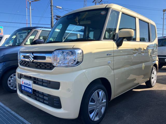 スペーシア　４ＷＤ(スズキ) ＨＹＢＲＩＤ　Ｘ　４ＷＤ　全方位カメラ付 中古車画像