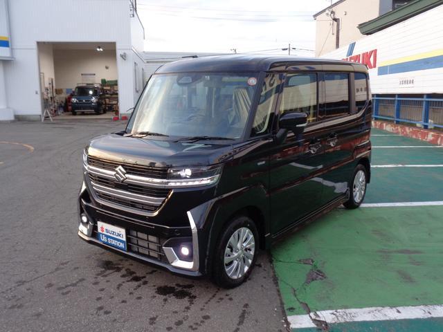 スペーシア　カスタム　４ＷＤ(スズキ) カスタム　ＨＹＢＲＩＤ　ＧＳ 中古車画像