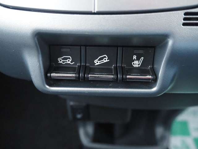 寒い日のお出かけにも嬉しいシートヒーター