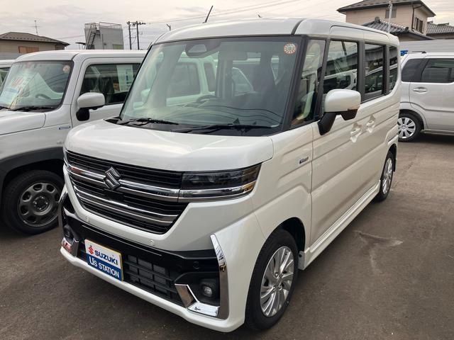 スペーシア　カスタム　４ＷＤ(スズキ) カスタム　ＨＹＢＲＩＤ　ＧＳ　４ＷＤ・Ｃ 中古車画像