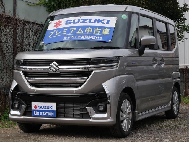 スペーシア　カスタム(スズキ) カスタム　ＨＹＢＲＩＤ　ＧＳ　セーフティ 中古車画像