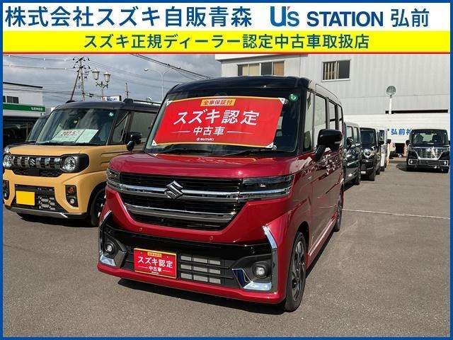 スペーシア　カスタム　４ＷＤ(スズキ) カスタム　ＨＹＢＲＩＤ　ＸＳターボ　４Ｗ 中古車画像