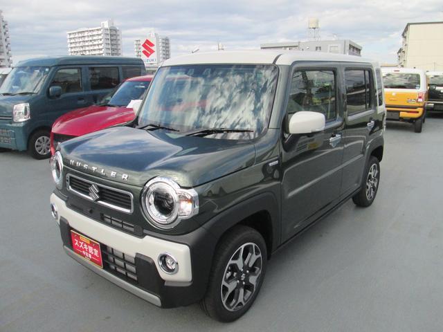 ハスラー(スズキ) ＨＹＢＲＩＤ　Ｘ　３型　９インチ全方位メ 中古車画像