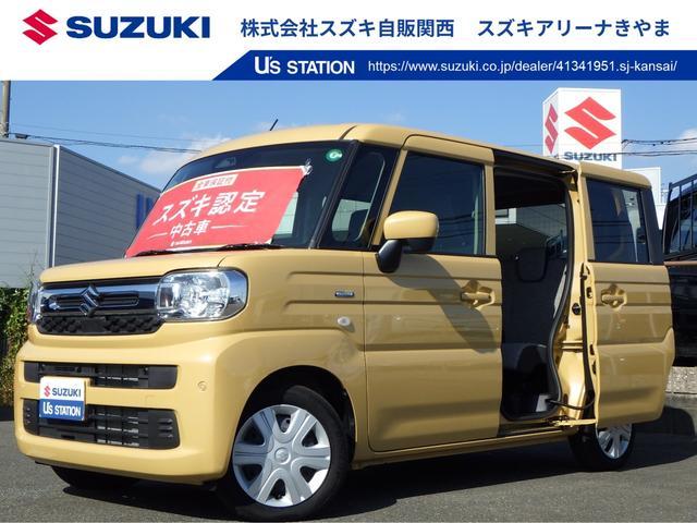 スペーシア(スズキ) ＨＹＢＲＩＤ　Ｇ　スズキセーフティサポー 中古車画像