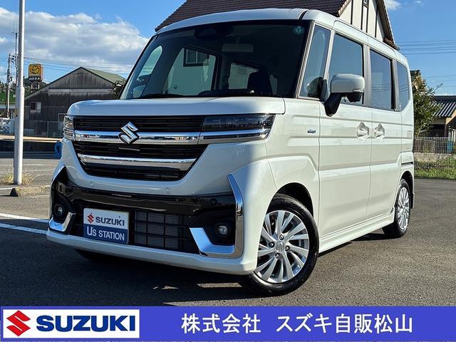 スペーシア　カスタム(スズキ) カスタム　ＨＹＢＲＩＤ　ＧＳ　全方位モニ 中古車画像
