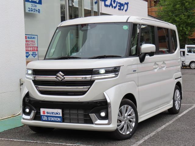 スペーシア　カスタム(スズキ) カスタム　ＨＹＢＲＩＤ　ＧＳ／社用車・Ｌ 中古車画像