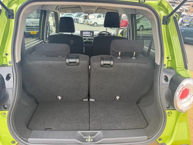 綺麗なラゲッジスペース