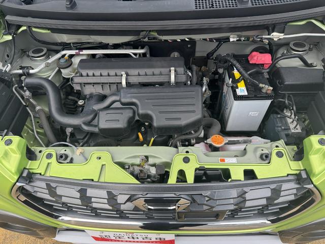 綺麗なエンジンルーム