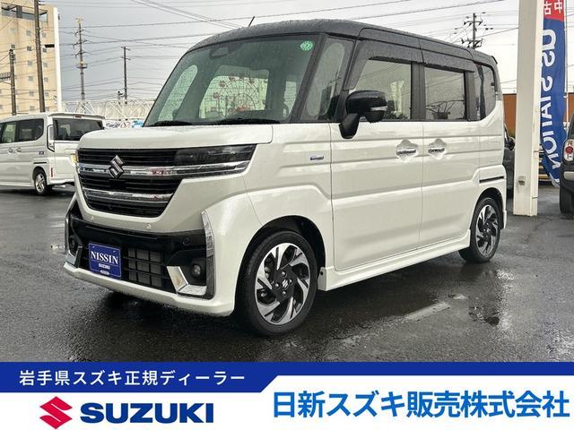 スペーシア　カスタム　４ＷＤ(スズキ) ＨＹＢＲＩＤ　ＸＳターボ　４ＷＤ　全方位 中古車画像