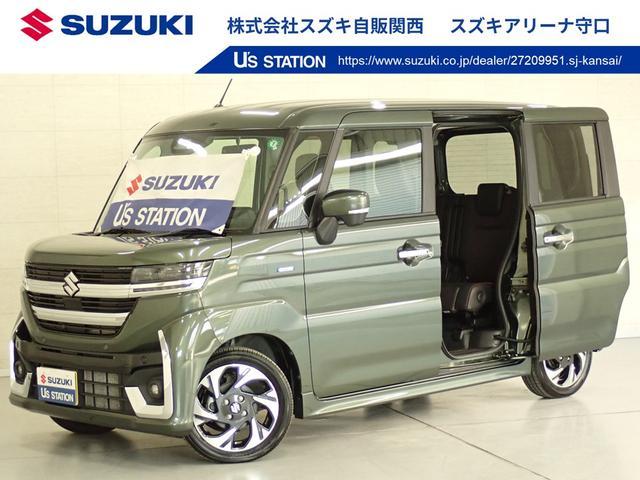 スペーシア　カスタム　４ＷＤ(スズキ) カスタム　ＨＹＢＲＩＤ　ＸＳターボ　４Ｗ 中古車画像