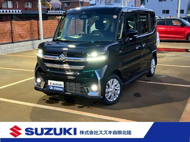 スペーシア　カスタム　４ＷＤ(スズキ) ハイブリッドＧＳ　４ＷＤ／カーナビ／バッ 中古車画像