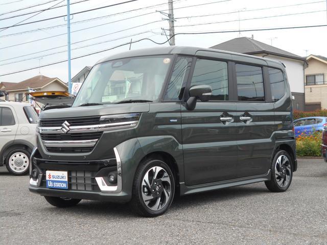 スペーシア　カスタム　４ＷＤ(スズキ) カスタム　ＨＹＢＲＩＤ　ＸＳターボ 中古車画像