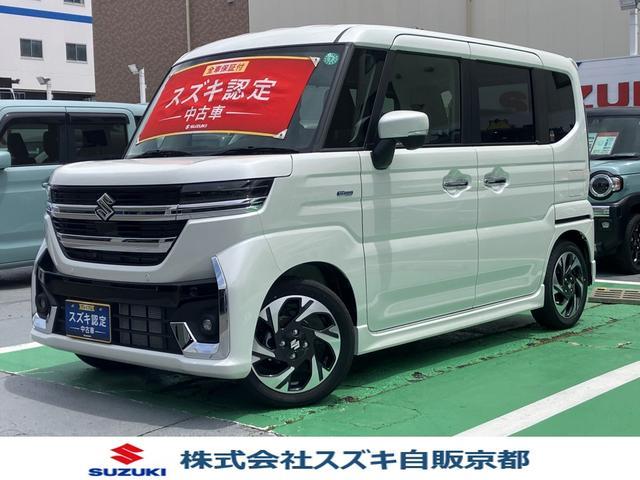 スペーシア　カスタム(スズキ) カスタム　ＨＹＢＲＩＤ　ＸＳターボ　純正 中古車画像