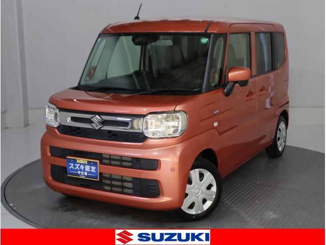 スペーシア(スズキ) ＨＹＢＲＩＤ　Ｘ　前後ブレーキサポート・ 中古車画像