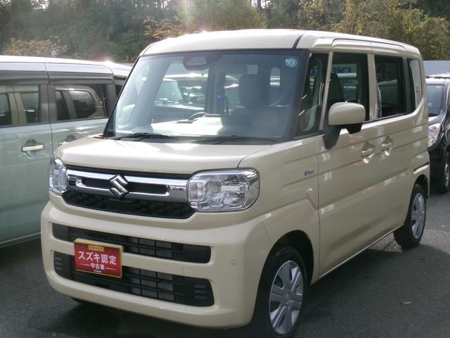 スペーシア　４ＷＤ(スズキ) ＨＹＢＲＩＤ　Ｇ　４ＷＤ　ＣＶＴ　衝突被 中古車画像