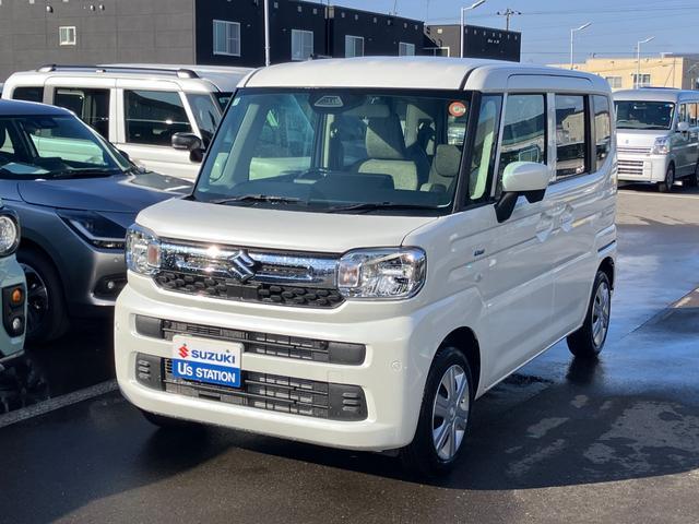 スペーシア　４ＷＤ(スズキ) ＨＹＢＲＩＤ　Ｘ　４ＷＤ 中古車画像