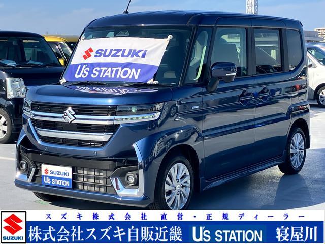 スペーシア　カスタム(スズキ) カスタム　ＨＹＢＲＩＤ　ＧＳ　新車保証／ 中古車画像