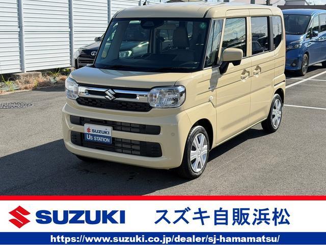 スペーシア(スズキ) ＨＹＢＲＩＤ　Ｘ　全方位ナビ 中古車画像