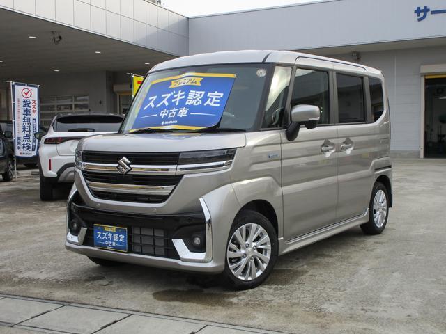 スペーシア　カスタム　４ＷＤ(スズキ) カスタム　ＨＹＢＲＩＤ　ＧＳ　４ＷＤ　ス 中古車画像