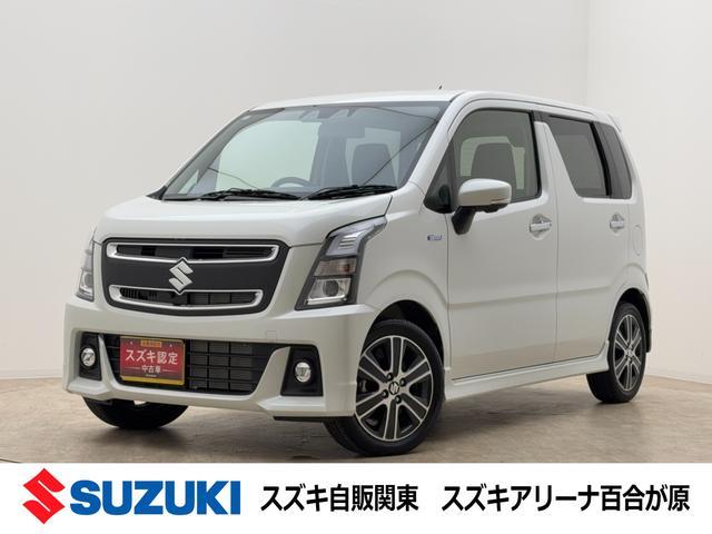 ワゴンＲ　スティングレー　４ＷＤ(スズキ) ＨＹＢＲＩＤ　Ｔ　４型　純正ディスプレイ 中古車画像