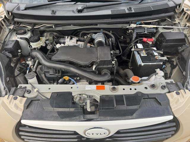 綺麗なエンジンルーム