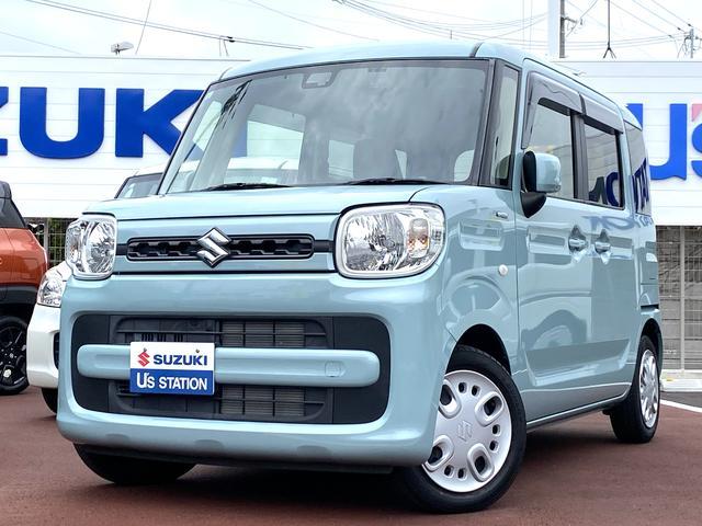 スペーシア(スズキ) ＨＹＢＲＩＤ　Ｇ　７インチナビＴＶ　ＥＴ 中古車画像