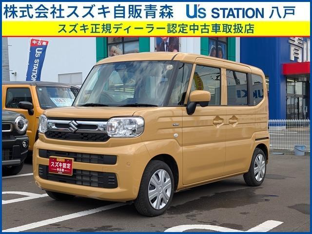 スペーシア　４ＷＤ(スズキ) ＨＹＢＲＩＤ　Ｘ　４ＷＤ 中古車画像