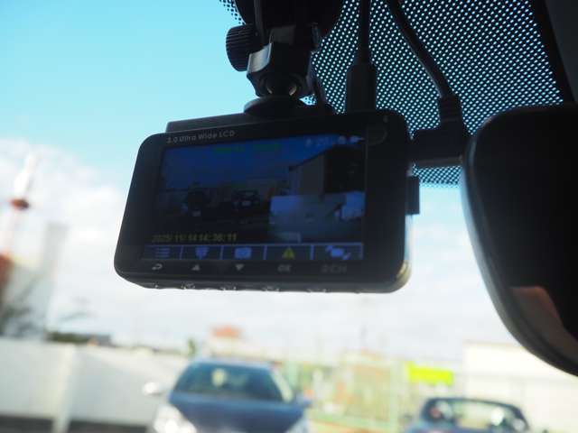 ☆有事の際にも安心なドライブレコーダーも