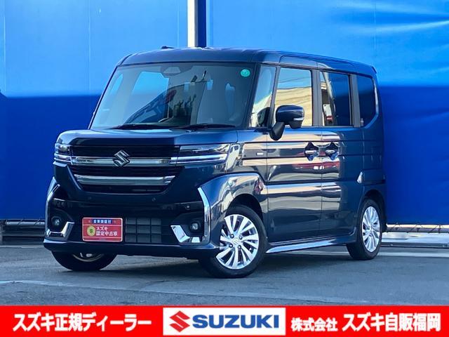 スペーシア　カスタム(スズキ) ＨＹＢＲＩＤ　ＧＳ　全方位モニター付ナビ 中古車画像