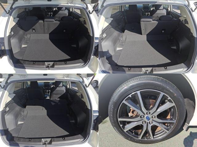 便利な５ドア、チョット大き目の買い物をしたとき、リアシートをアレンジすることでたっぷりとした荷物空間が出来ます。
