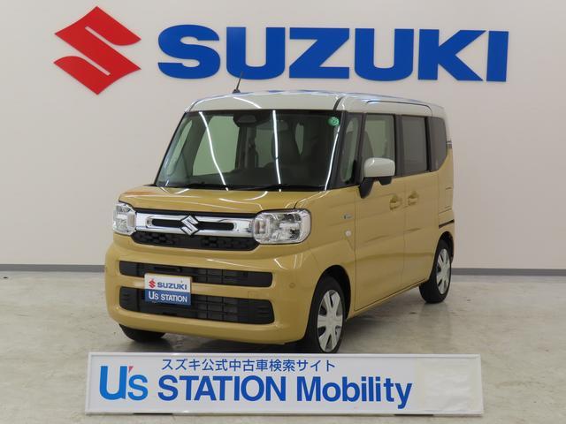 スペーシア(スズキ) ＨＹＢＲＩＤ　Ｘ　ひょう害車　現車確認お 中古車画像