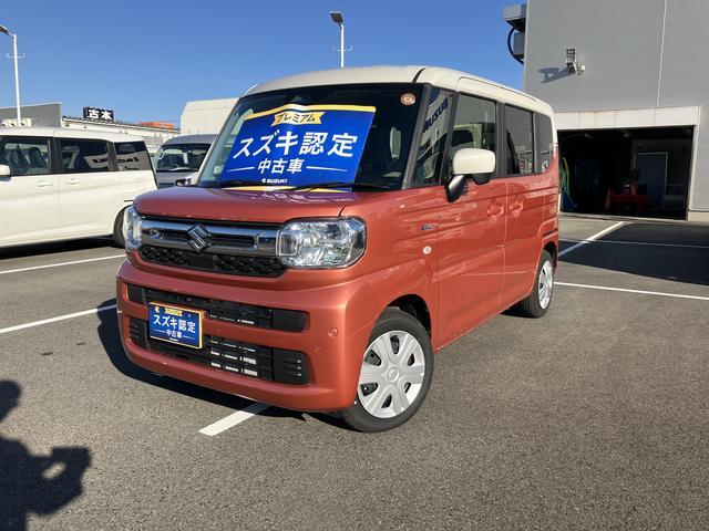 スペーシア　４ＷＤ(スズキ) ＨＹＢＲＩＤ　Ｘ　４ＷＤ　スズキコネクト 中古車画像
