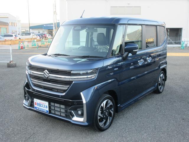 スペーシア　カスタム　４ＷＤ(スズキ) ＨＹＢＲＩＤ　ＸＳターボ　４ＷＤ　全方位 中古車画像