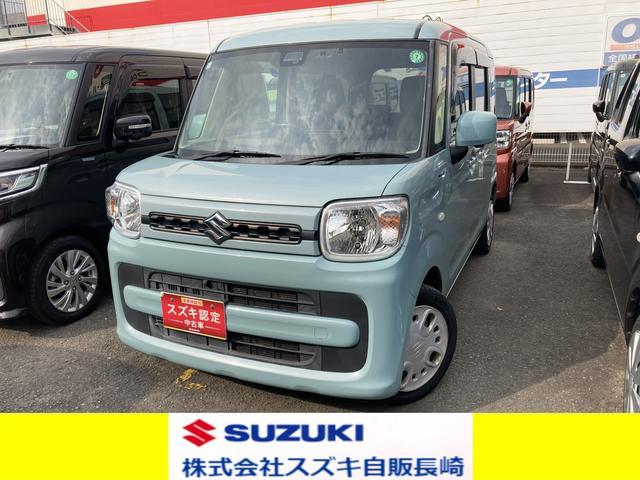 スペーシア(スズキ) ＨＹＢＲＩＤ　Ｇ　ＭＫ５３Ｓ　ナビ　全方 中古車画像