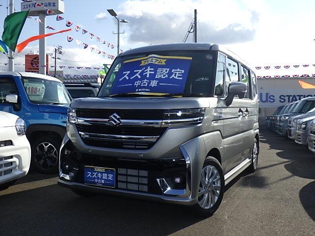 スペーシア　カスタム　４ＷＤ(スズキ) カスタム　ＨＹＢＲＩＤ　ＧＳ　４ＷＤ　全 中古車画像