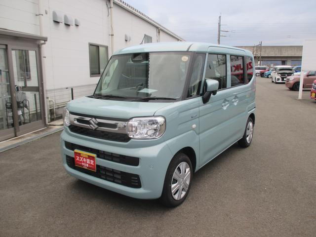 スペーシア　４ＷＤ(スズキ) ＨＹＢＲＩＤ　Ｘ　４ＷＤ　ＣＶＴ　衝突被 中古車画像