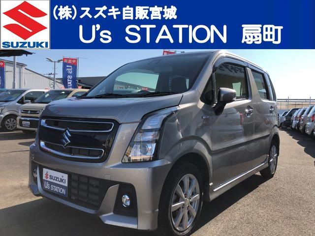 ワゴンＲ　スティングレー(スズキ) ＨＹＢＲＩＤ　Ｘ　２型　７インチワイドカ 中古車画像