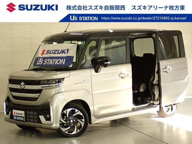 スペーシア　カスタム　４ＷＤ(スズキ) カスタム　ＨＹＢＲＩＤ　ＸＳターボ　４Ｗ 中古車画像