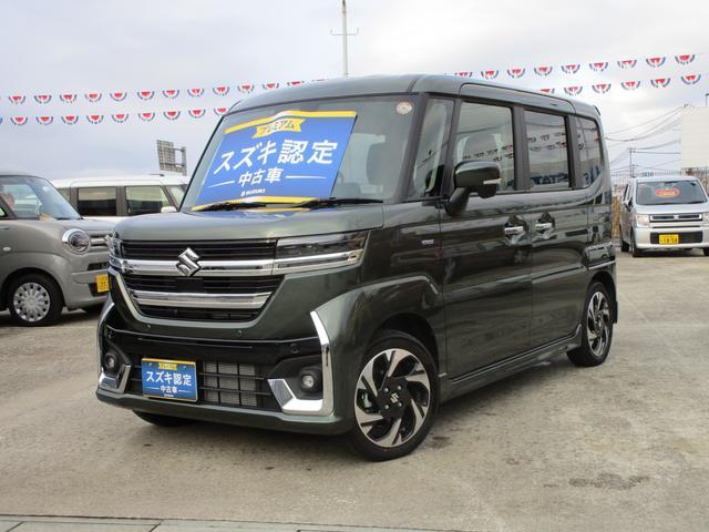 スペーシア　カスタム　４ＷＤ(スズキ) カスタム　ＨＹＢＲＩＤ　ＸＳターボ 中古車画像