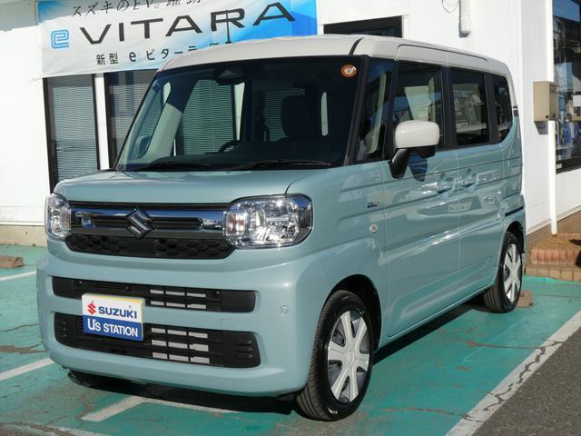 スペーシア　４ＷＤ(スズキ) ＨＹＢＲＩＤ　Ｘ　４ＷＤ　ナビ　全方位カ 中古車画像