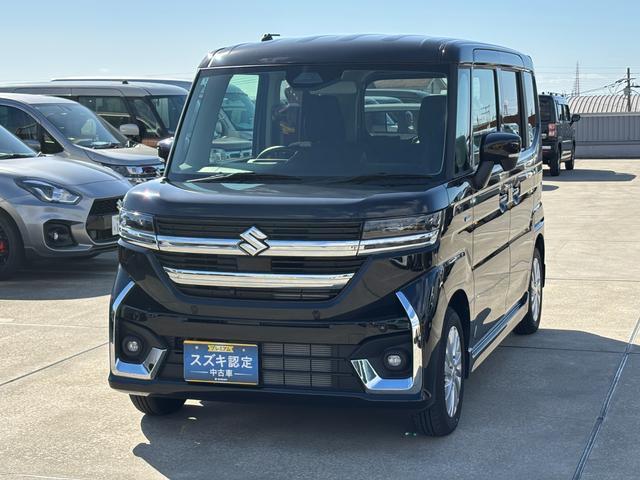 スペーシア　カスタム(スズキ) カスタム　ＨＹＢＲＩＤ　ＧＳ　全方位モニ 中古車画像