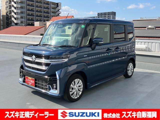 スペーシア　カスタム(スズキ) ＨＹＢＲＩＤ　ＧＳ　全方位モニター付ナビ 中古車画像