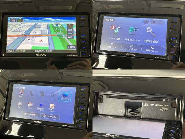 �����ׂ�KENWOOD���i�r�𓋍ځB�n�f�WTV��Bluetooth�ڑ��ASD�J�[�h�Đ��ȂǑ��ʂȃ��f�B�A�ɑΉ����Ă��܂��B�����I�ȑ��슴�ŁA�ړI�n�܂ł̈ē����X���[�Y�ŉ��K�ł��B